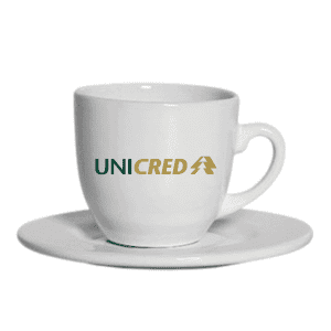 Xícara de Chá Com Pires Standard Branca-250ml