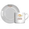 Xícara de Café Com Pires Walkiria-75ml - Imagem 2