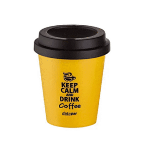 Copo de plástico para café com tampa 430ml